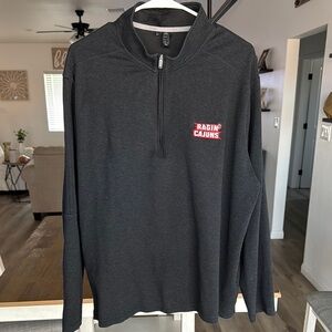 Adidas RAGIN CAJUN🌶️ Black Zip Up Sweater